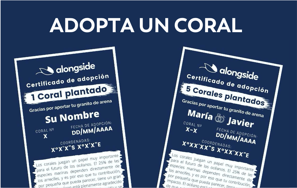 certificado adopción coral