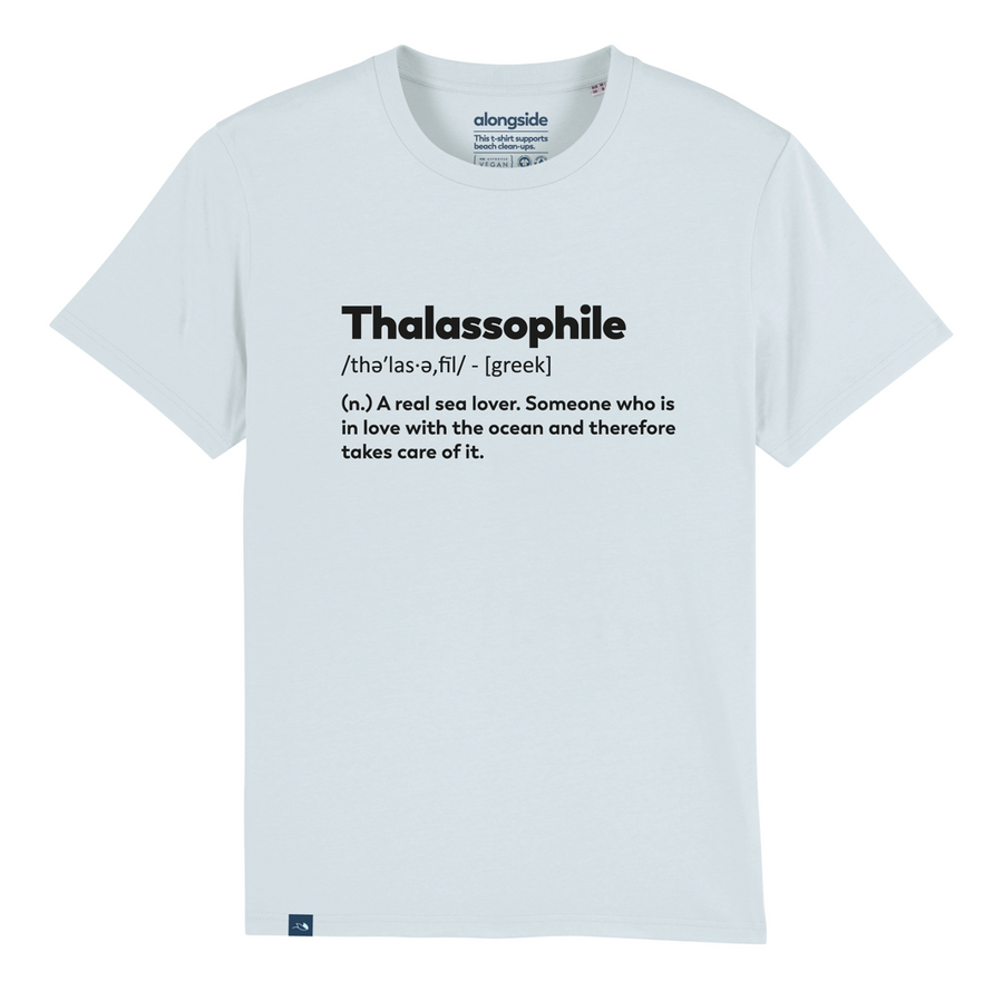 Thalassophile T-shirt sky blue