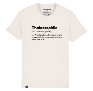 Thalassophile T-shirt white vintage