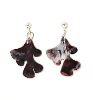 Coral Earrings (Recycled Plastic)