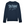Load image into Gallery viewer, Sustainable eco-friendly vegan sweatshirt navy blue the future you want to sea
