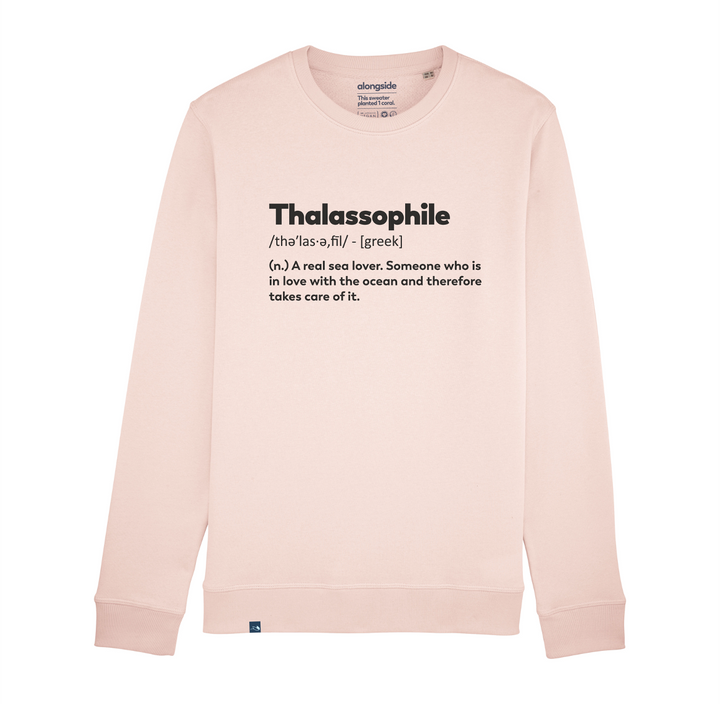 Sweater Thalassophile Pink Alongside.eco